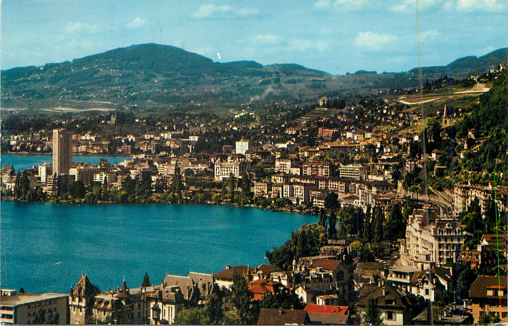 CPM Territet montreux clarens 897 vue generale