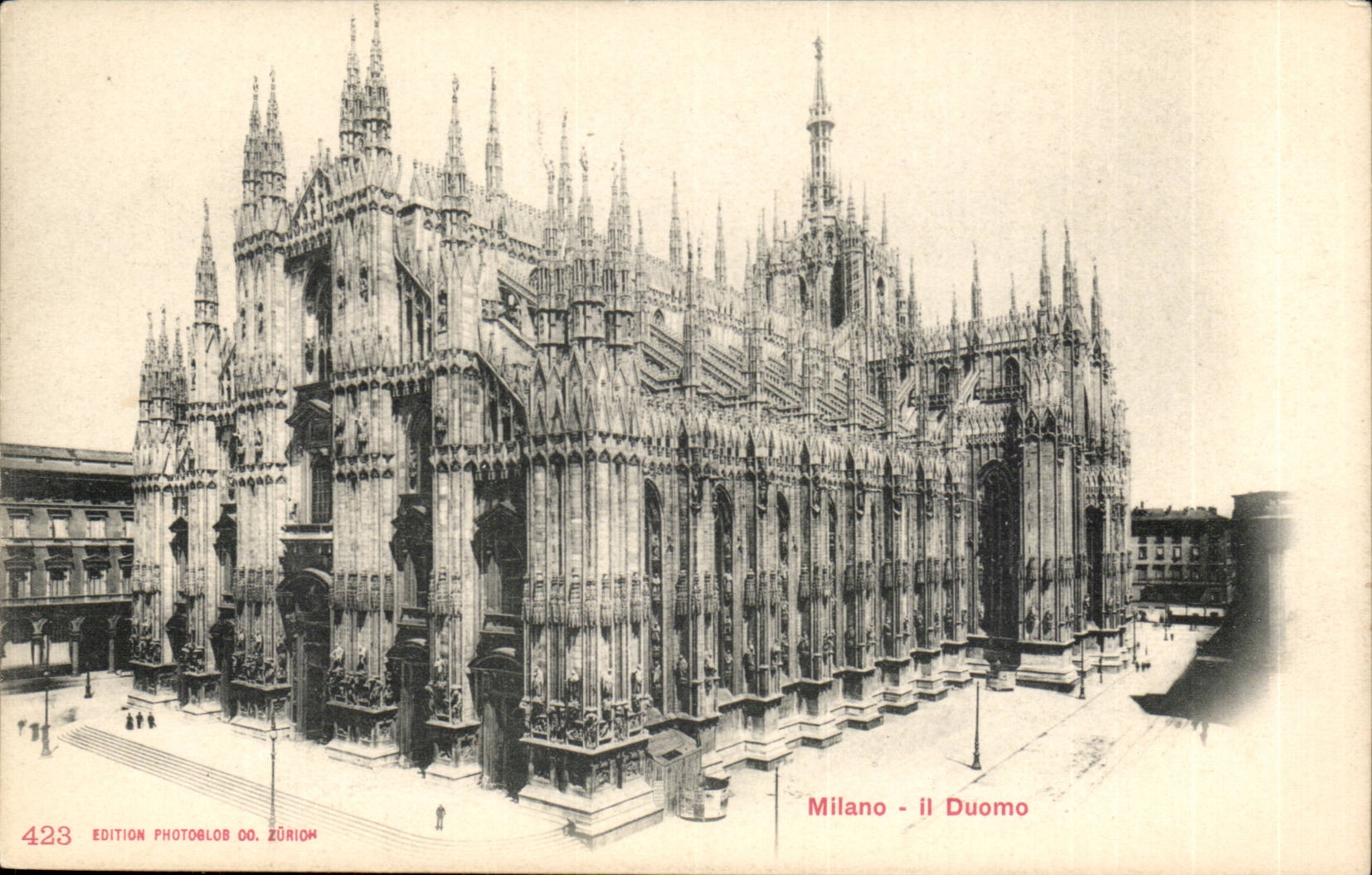 CPA Italy Italia Milano It duomo