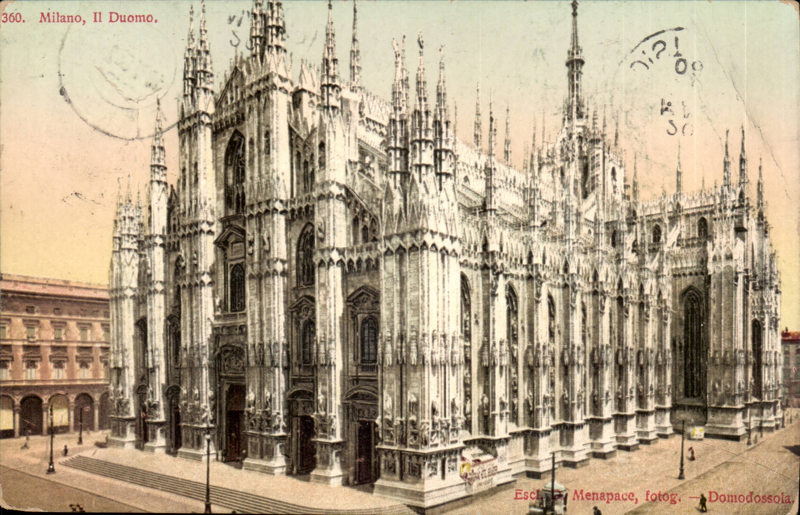 CPA Italy Italia Milano It duomo