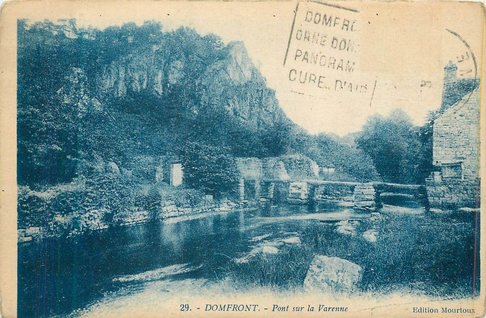 CPA Domfront Pont sur la Varenne