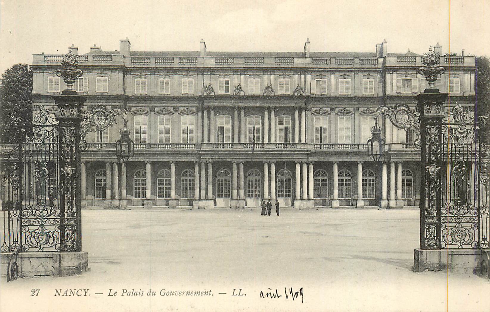 CPA Nancy le Palais du Gouvernement LL