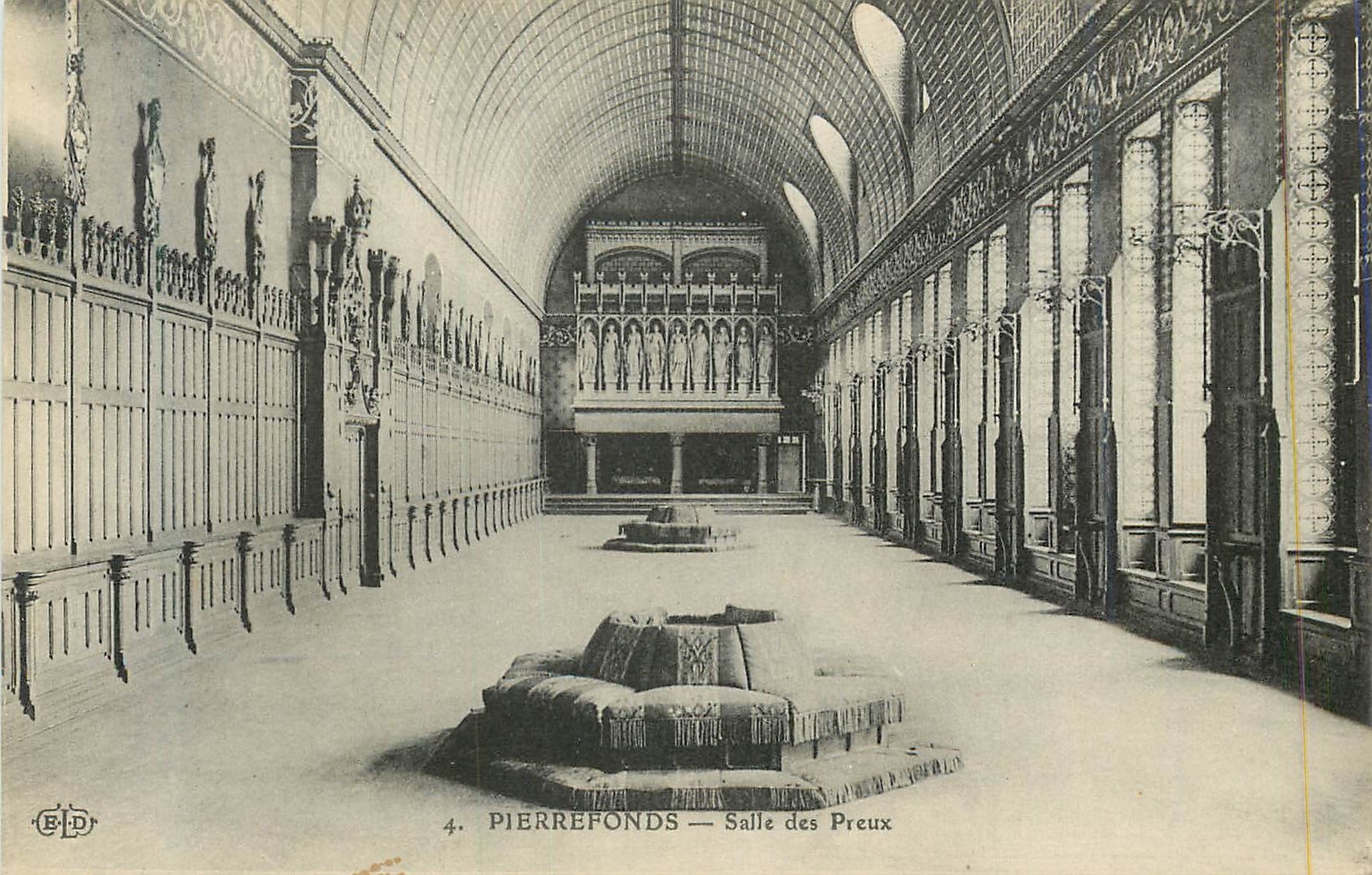 CPA Pierrefonds Salle des Preux