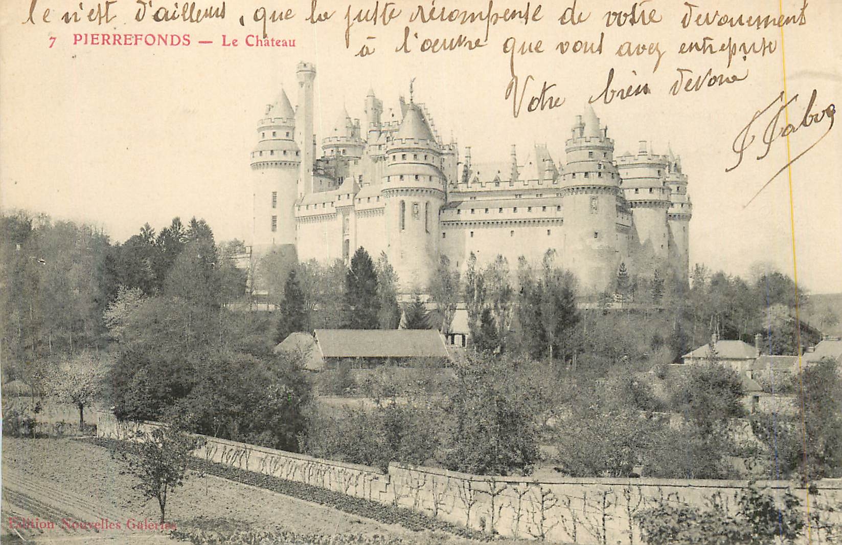 CPA Pierrefonds Le Chateau