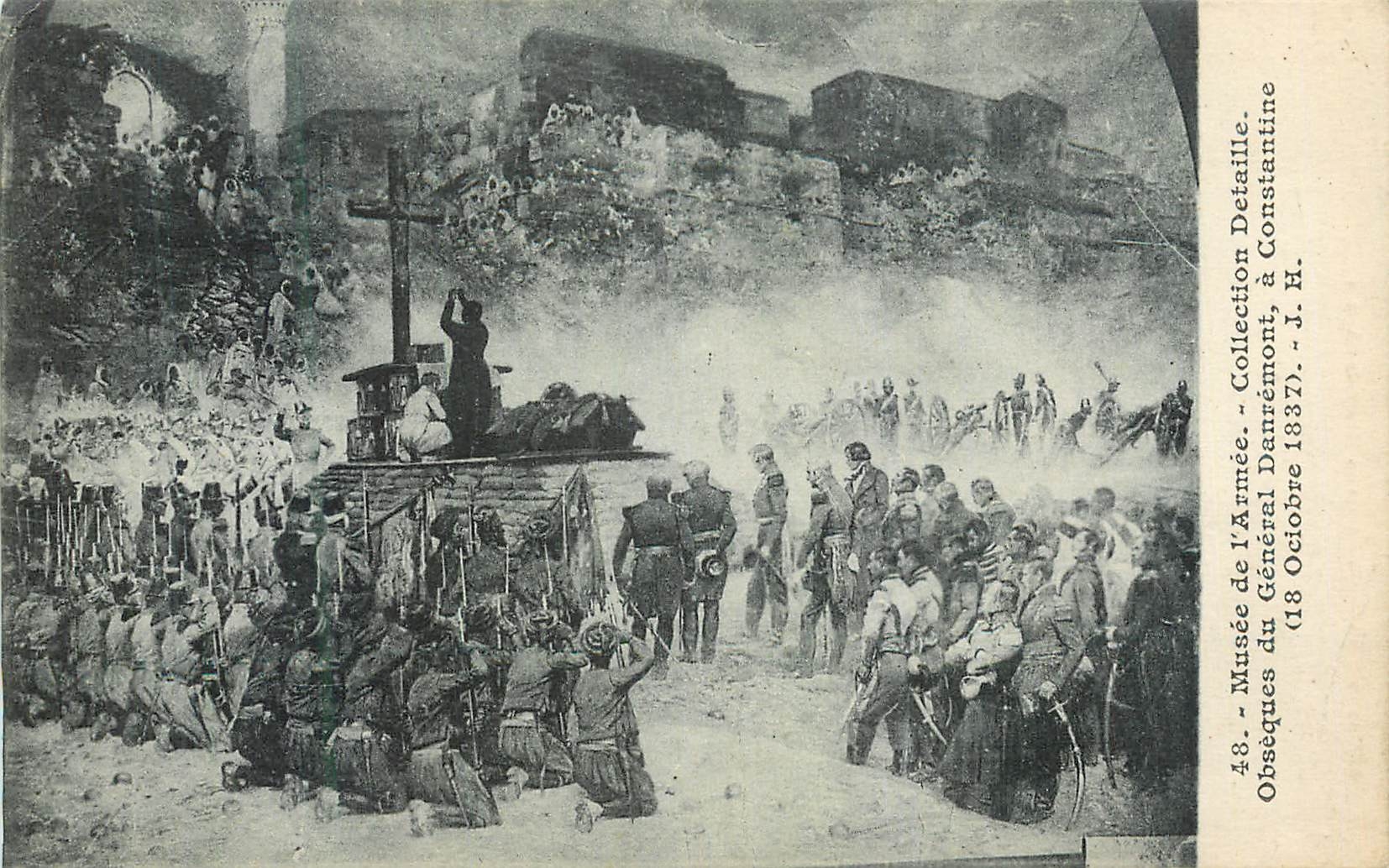CPA Musee de l'Armee Collection Detaille Obseques du General Danremont a Constantine (18 Ociobre 1837)