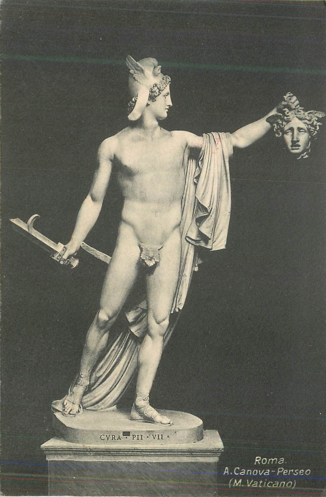 CPA Roma A Canova perseo (M Vaticano)
