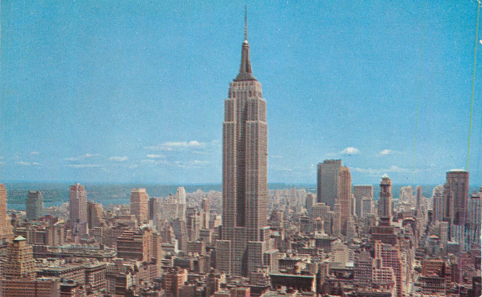 CPM Uptown Skyline Showing Empire State DLDG New York City