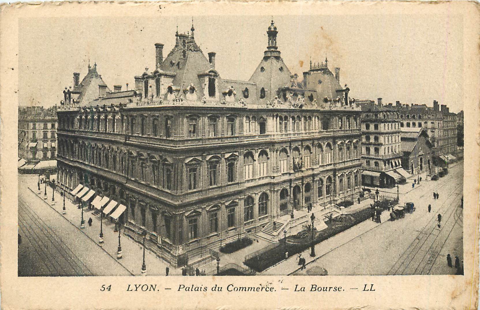 CPA Lyon Palais du Commerce la Bourse
