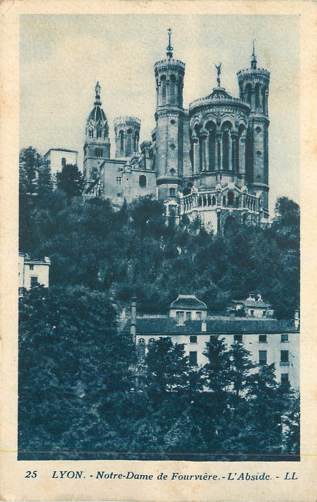CPA Lyon Notre Dame de Fourviere l'Abside