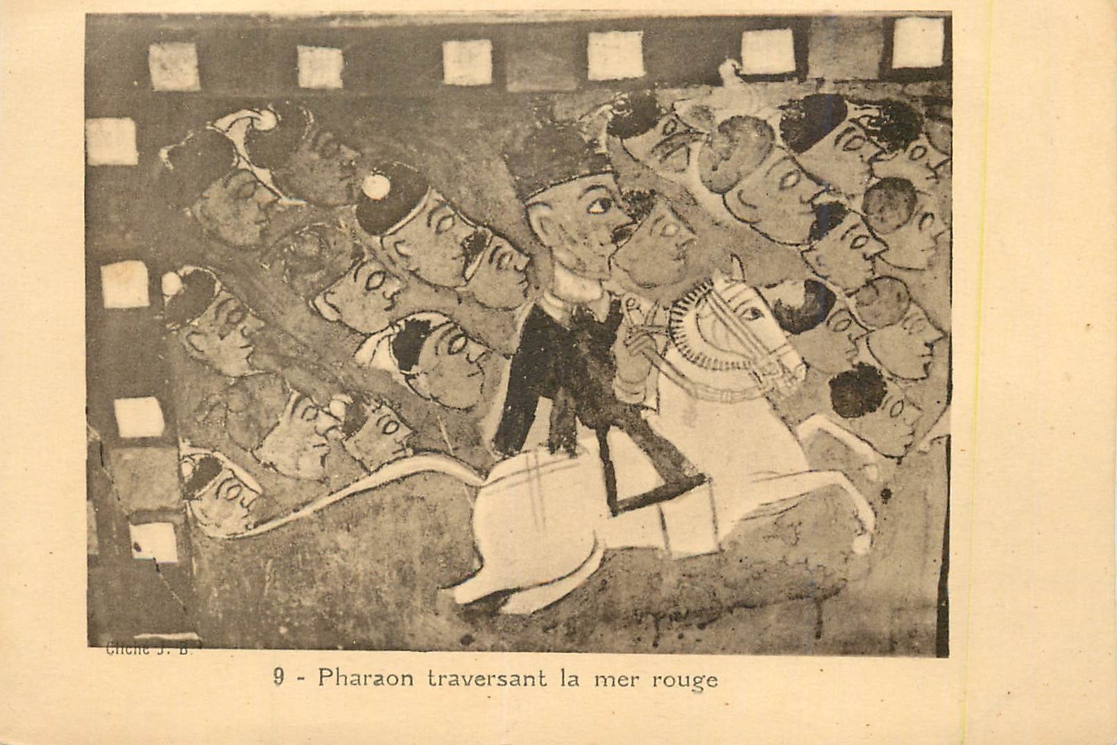 CPA Pharaon Traversant la Mer Rouge