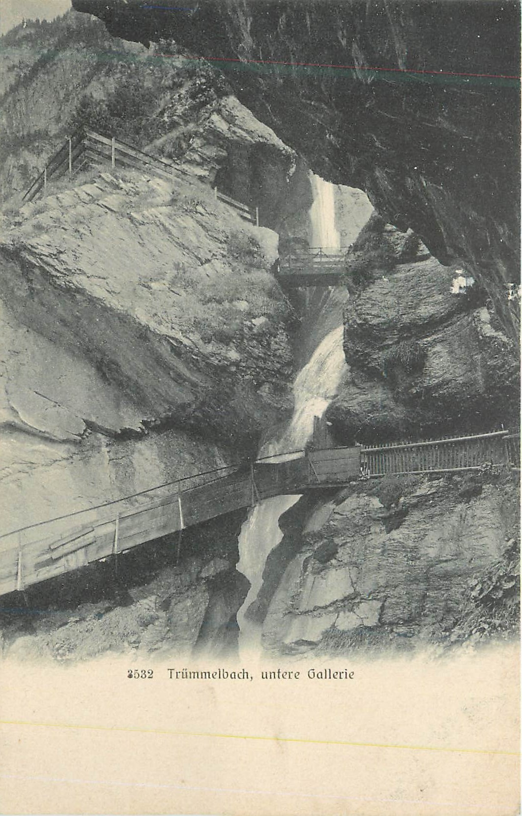 CPA Trummelbach Untere Gallerie