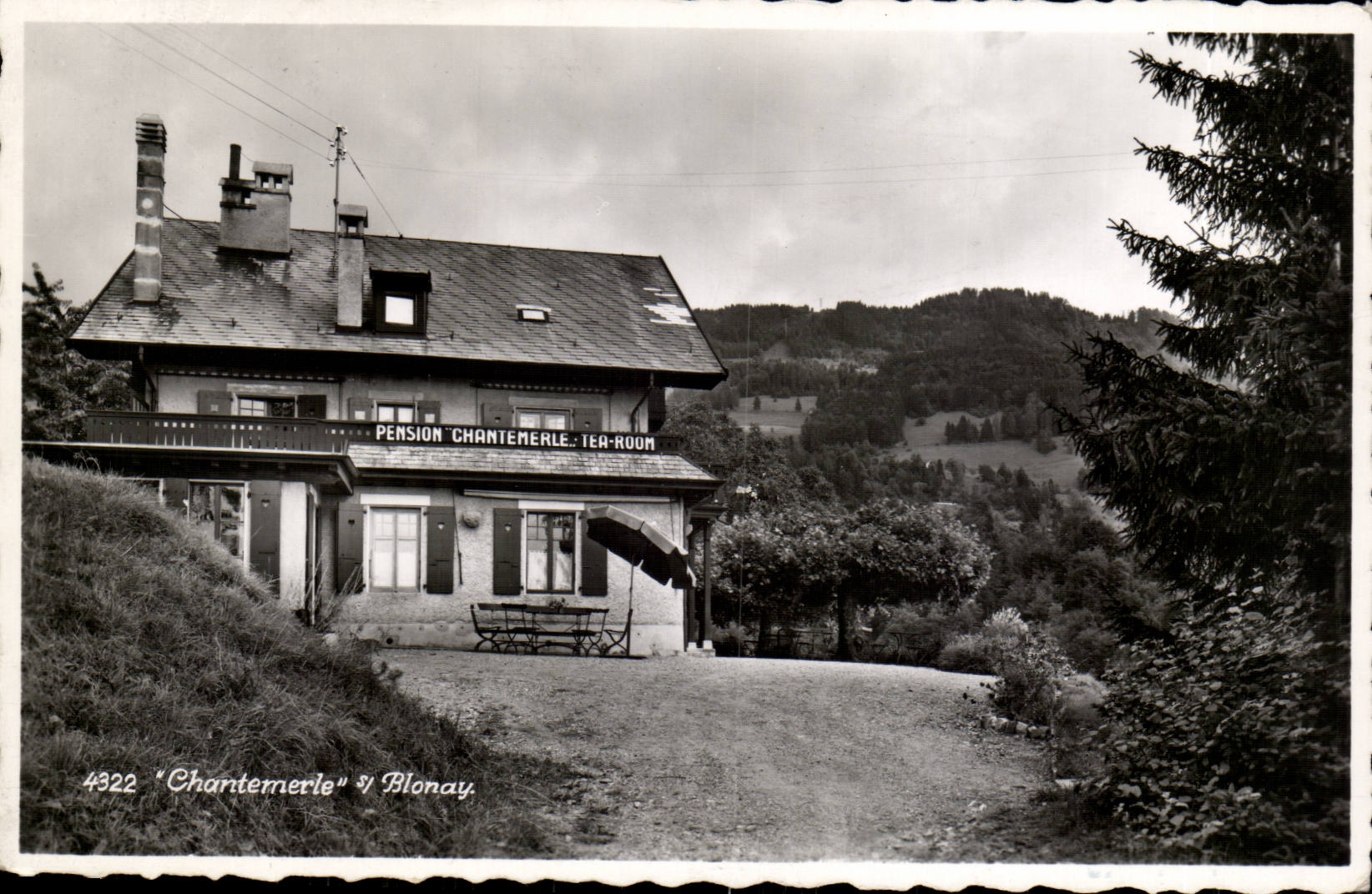 Swiss CPSM Chanternerie S Blonay Pension