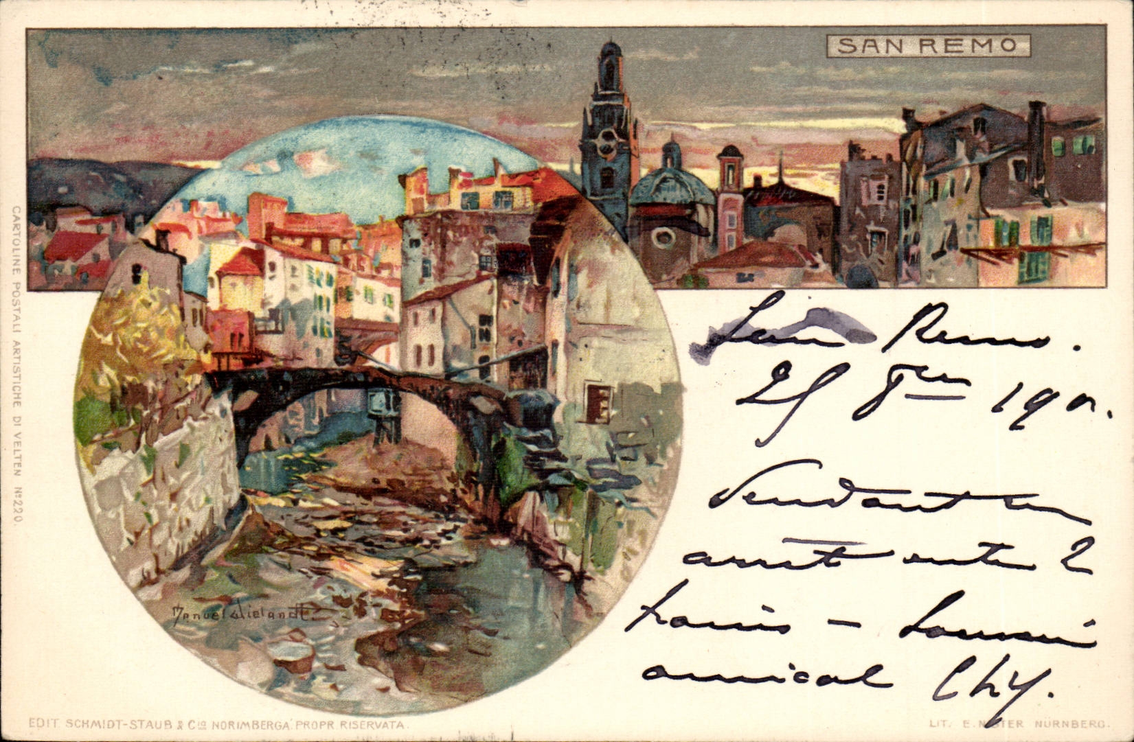 CPA Italy Italia San Remo