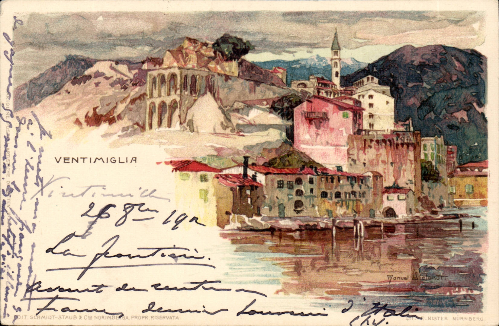 CPA Italy Italia Ventimiglia