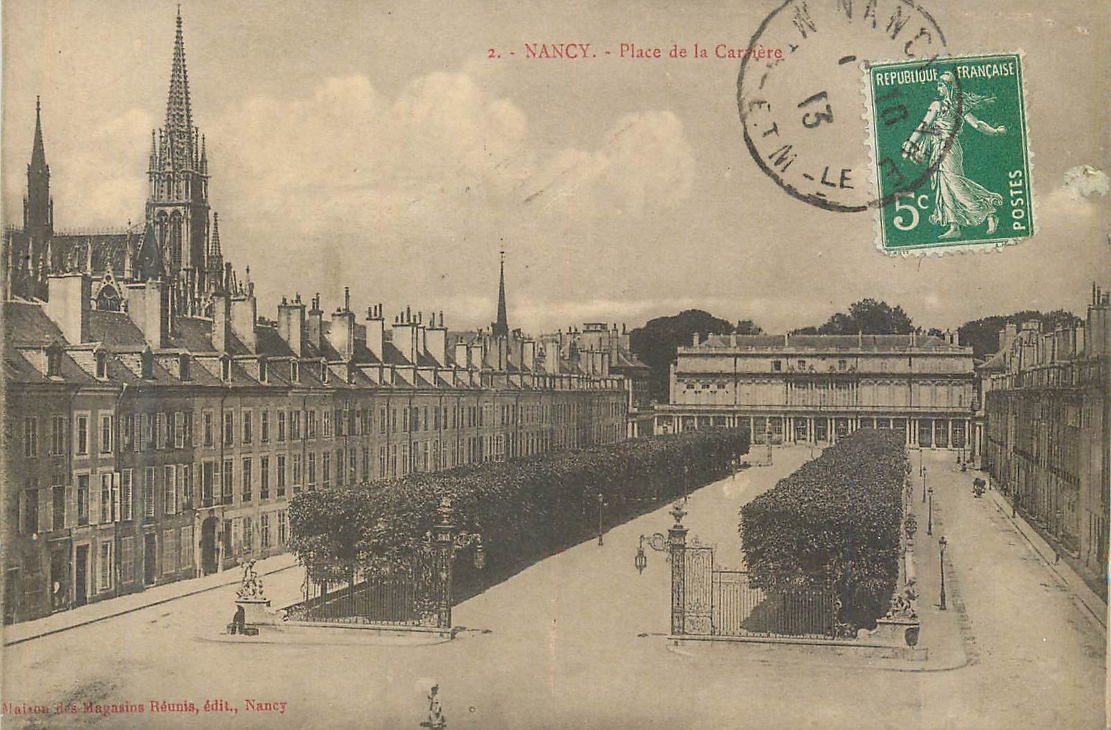CPA Nancy Place de la Carriere