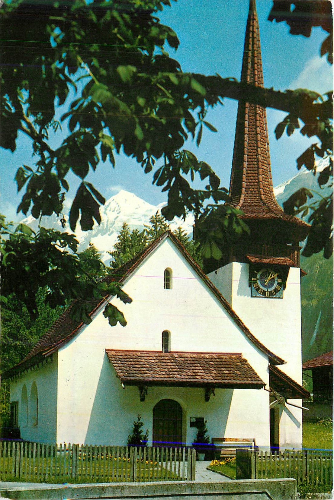 CPM Kandersteg Kirche Blumlisalp
