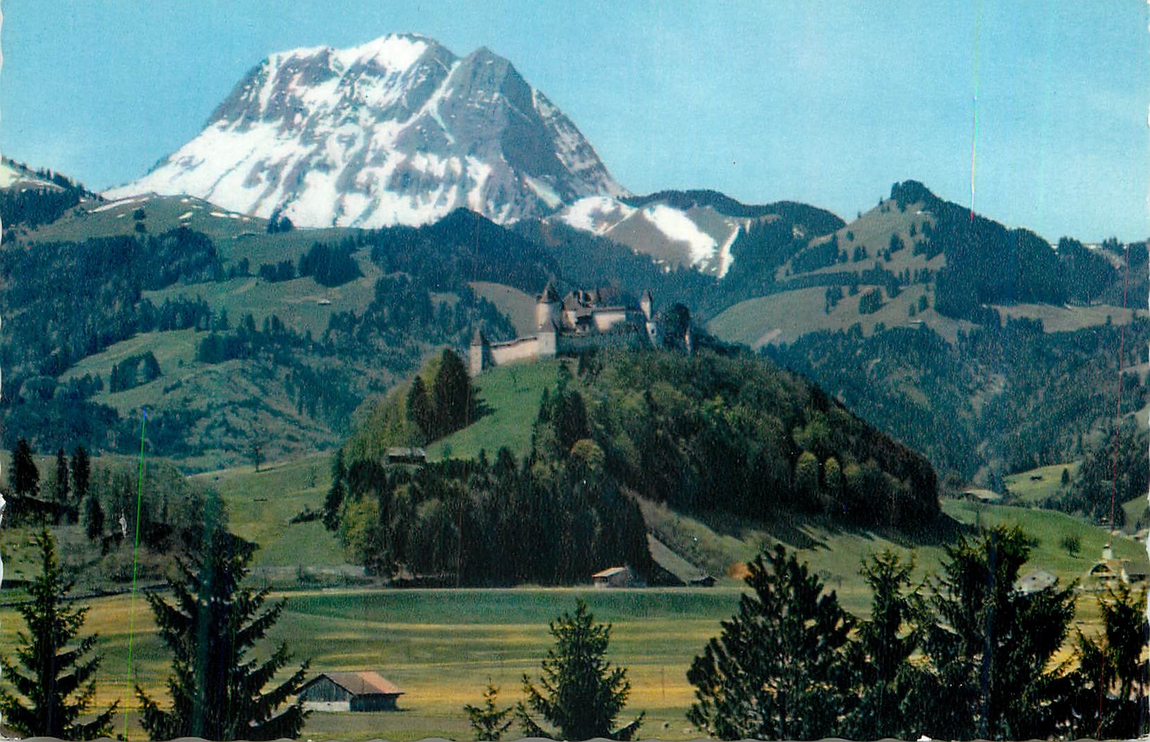 CPM Gruyeres Chateau et Moleson