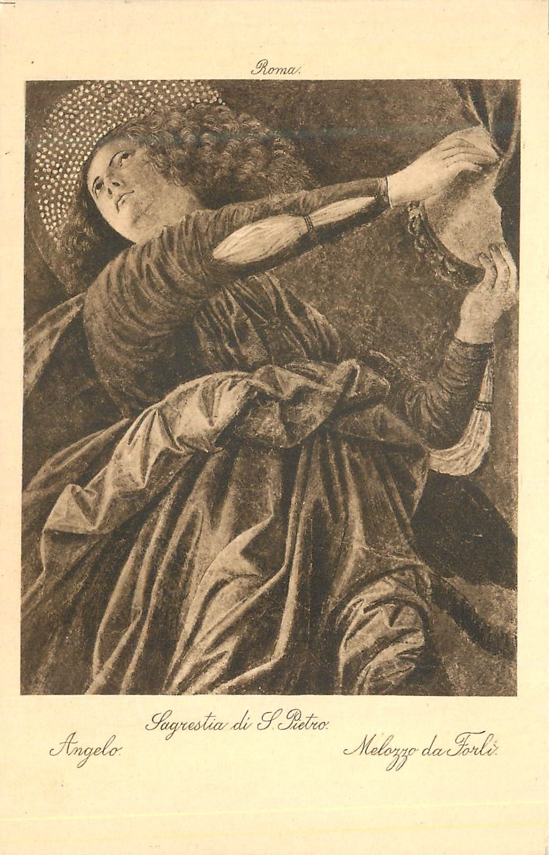 CPA Roma Sagrestia di S Pietro Angelo