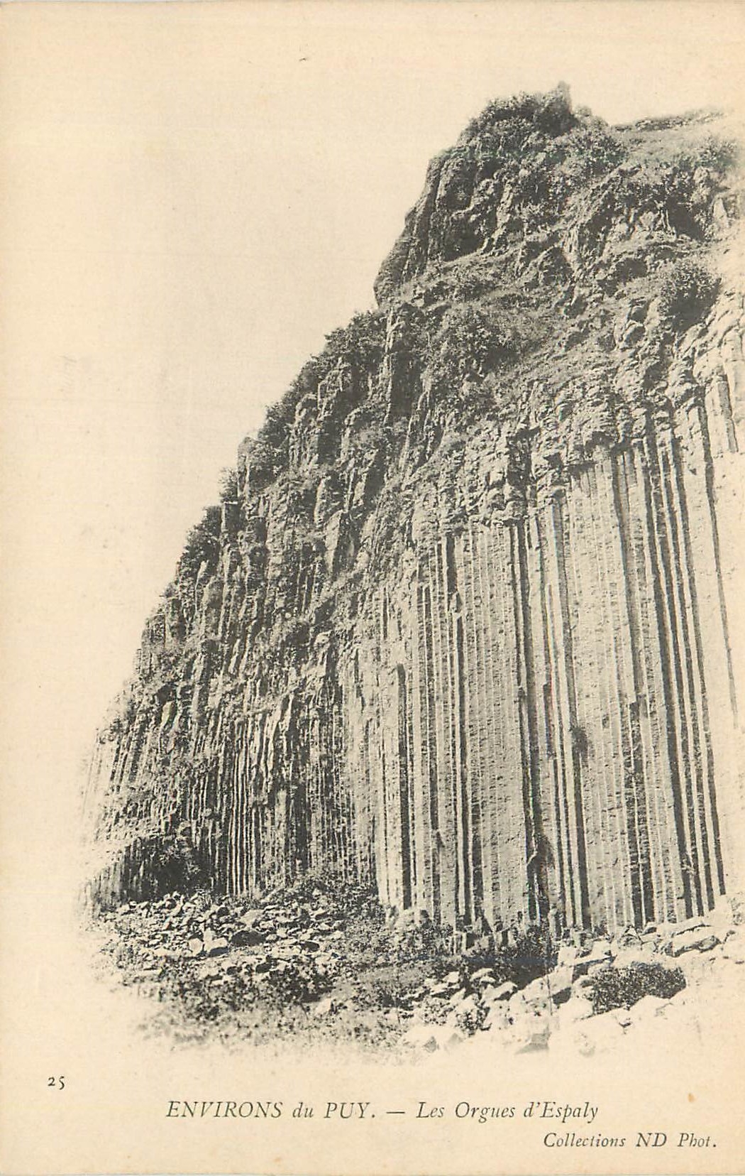 CPA Environs du Puy les Orgues d'Espaly