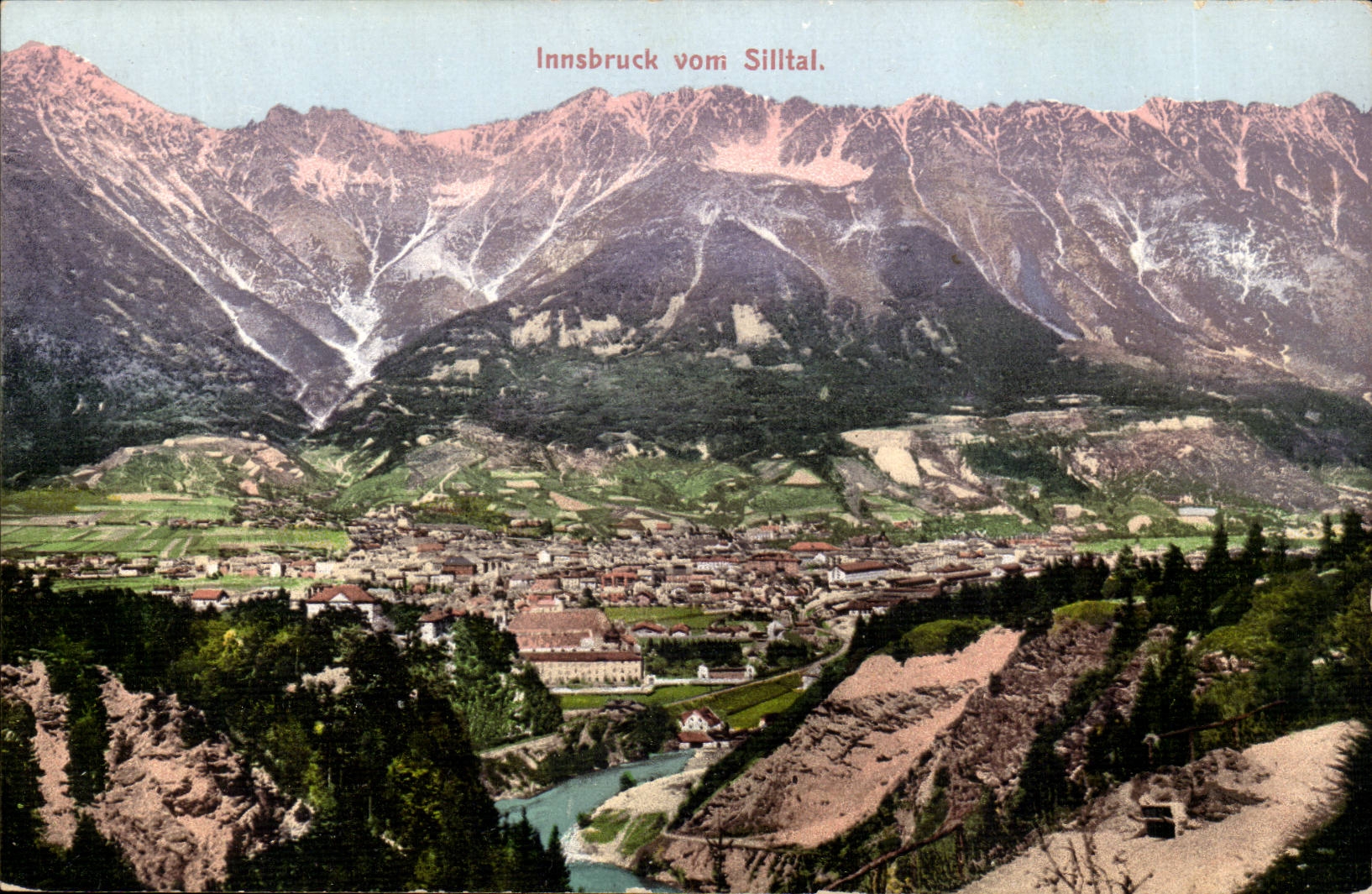CPA Austria Innsbruck Vom Silital