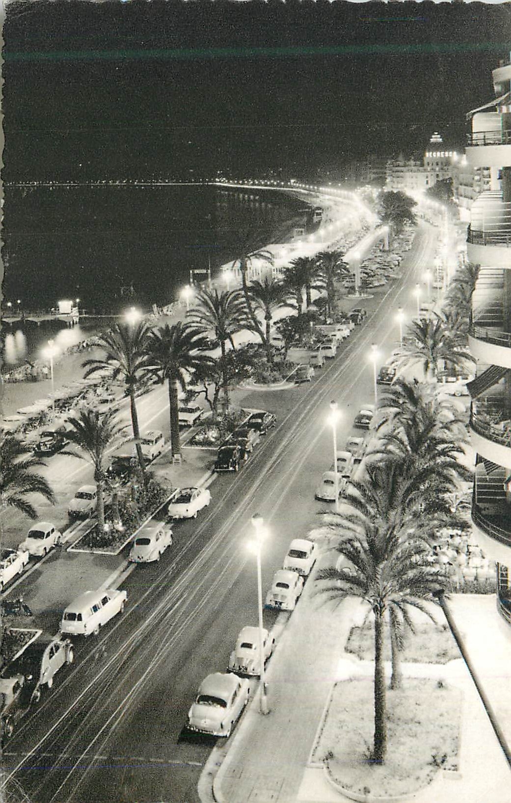 CPM Nice la Nuit