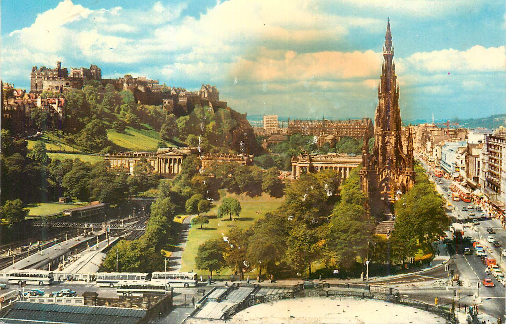 CPM Princes Street and the Scott Monument Edinburgh