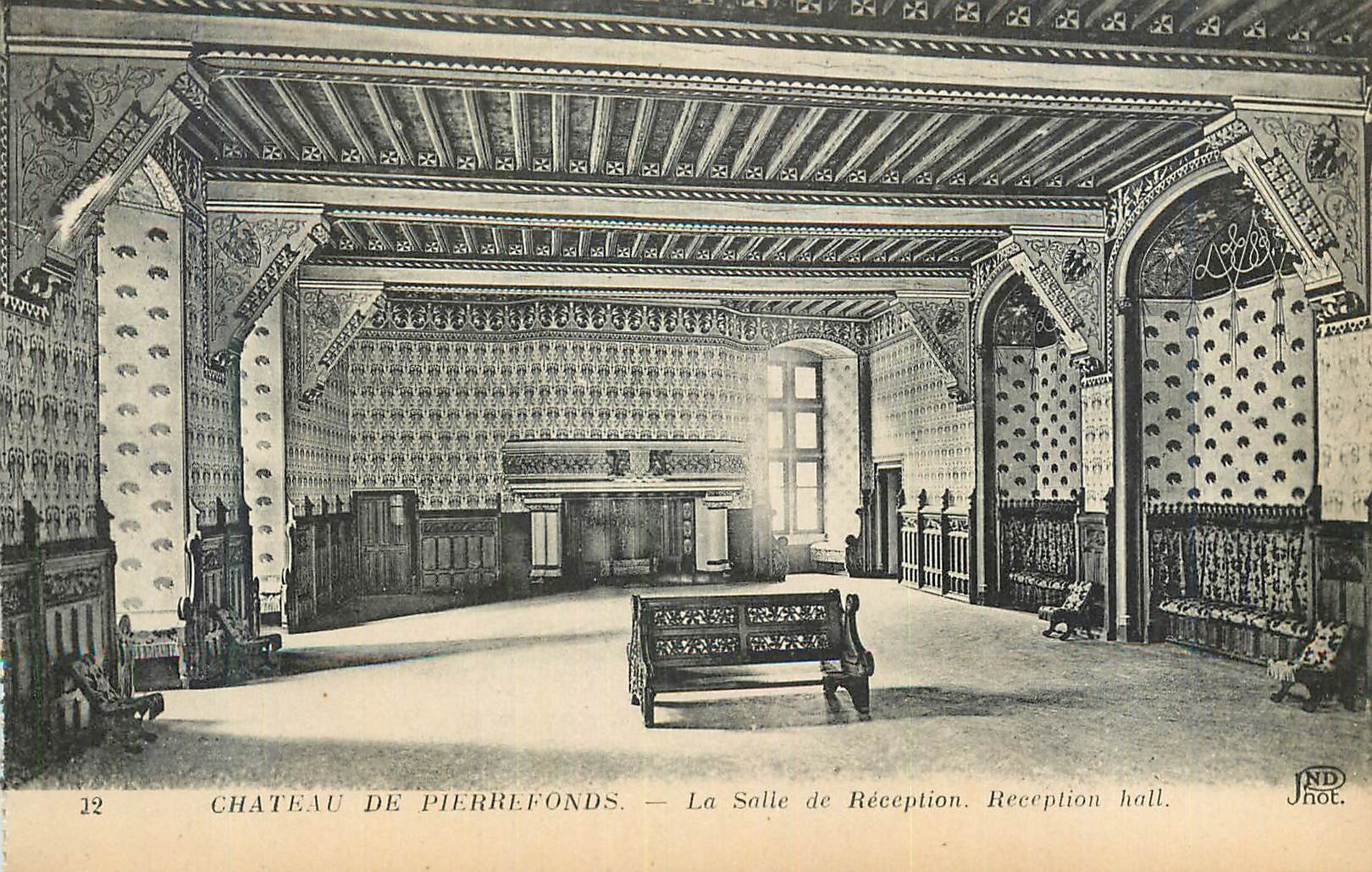 CPA Chateau de Pierrefonds La Salle de Reception