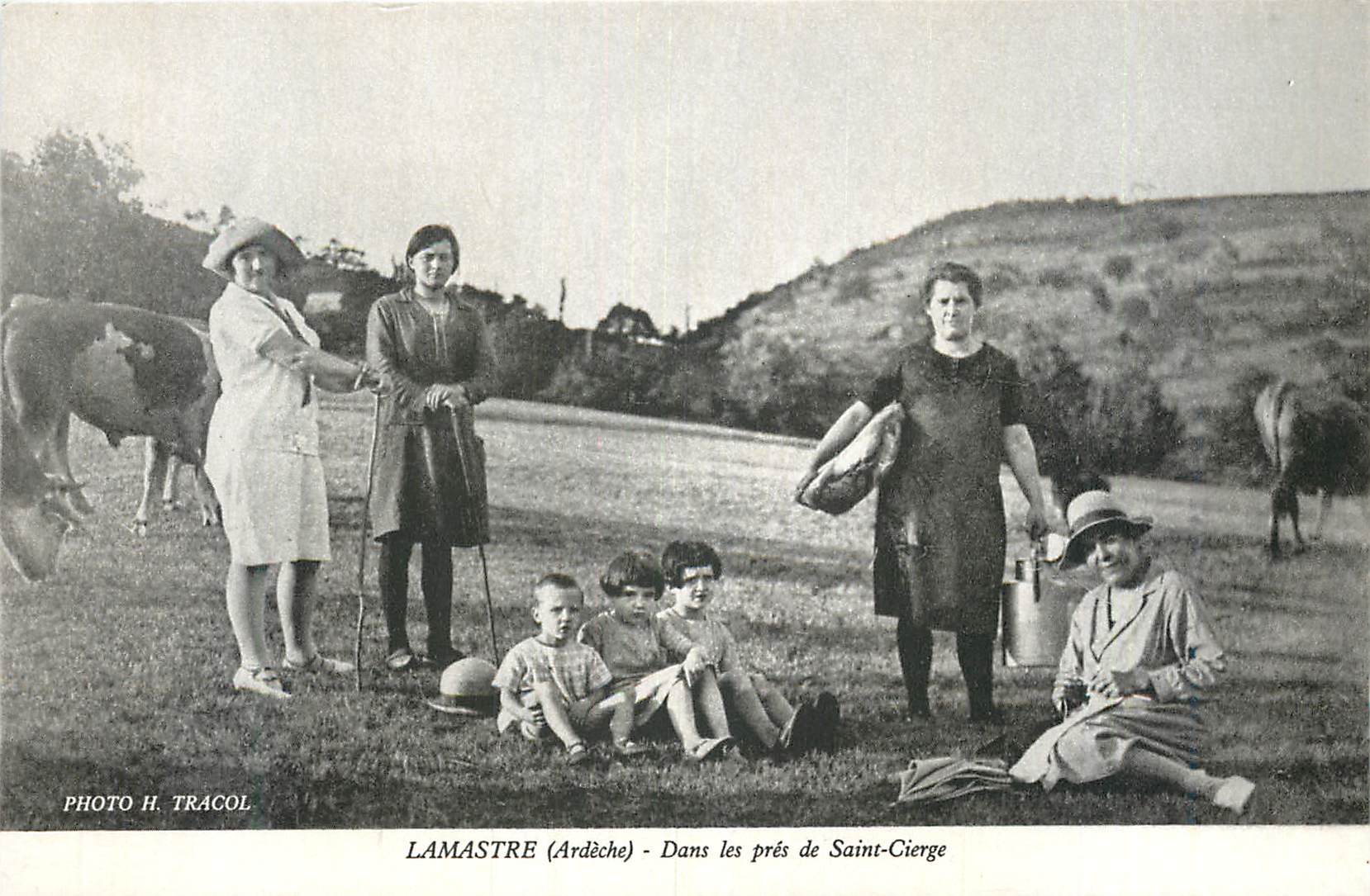 REPRO Lamastre (Ardeche) Dans les Pres de Saint Cierge