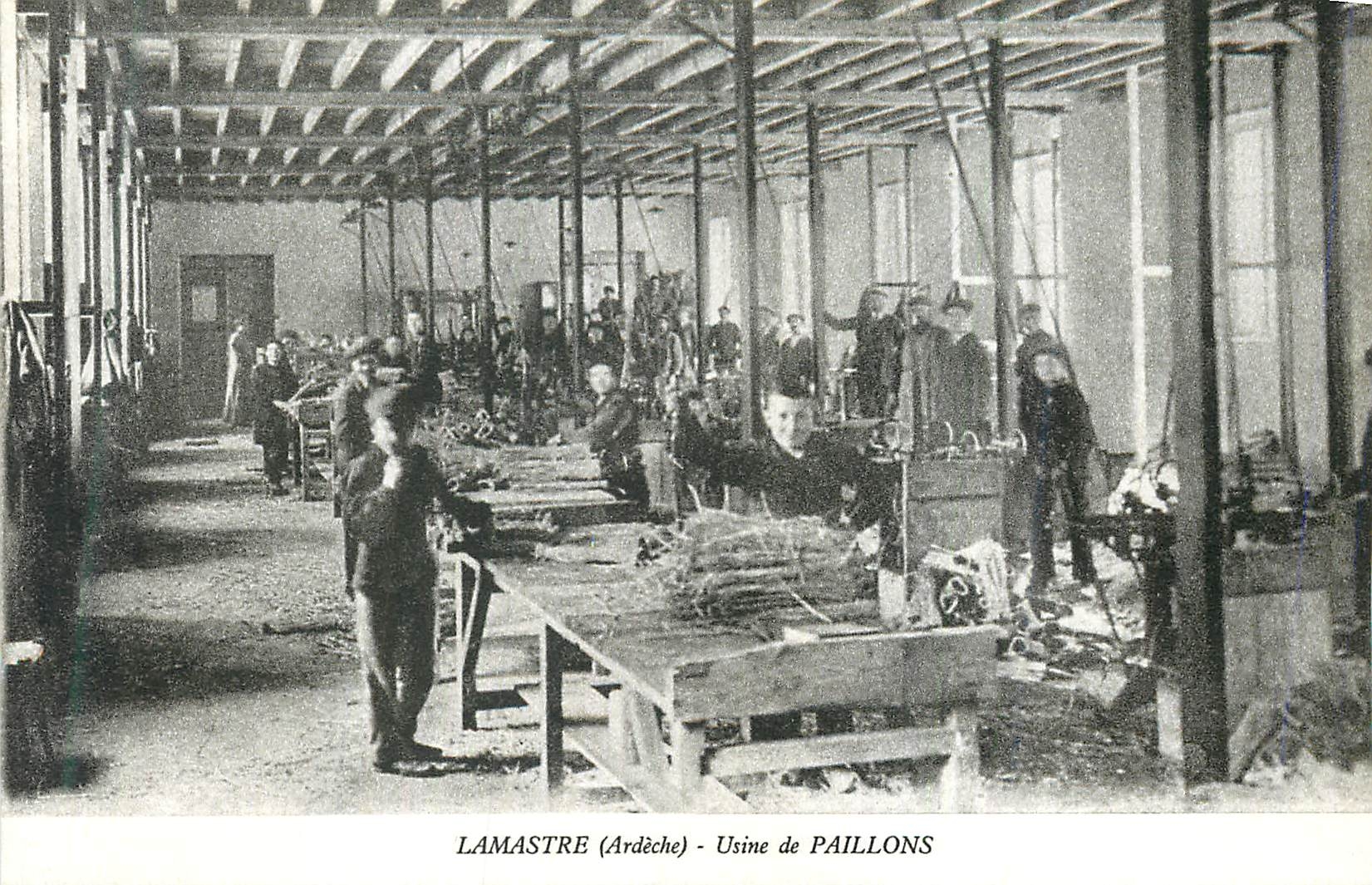 REPRO Lamastre (Ardeche) Usine de Paillons