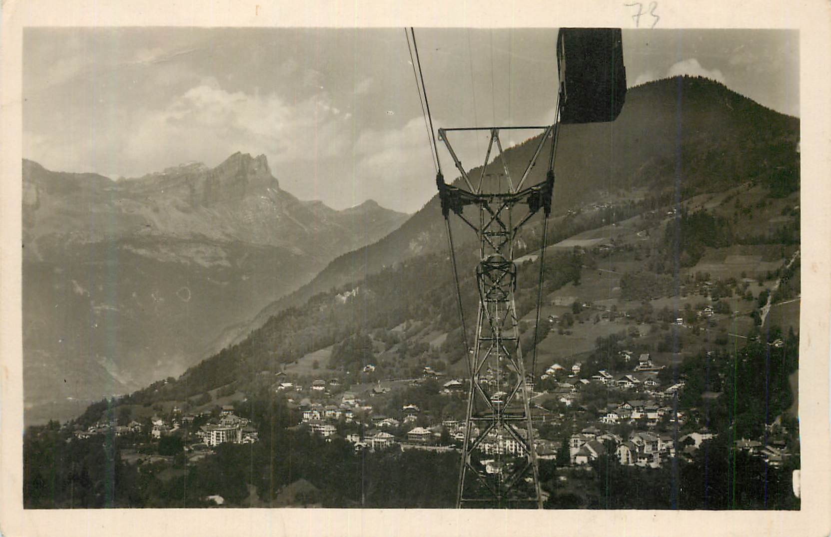 CPM Saint Gervais Les Bains Telepherique du Bettex et Tete Noire