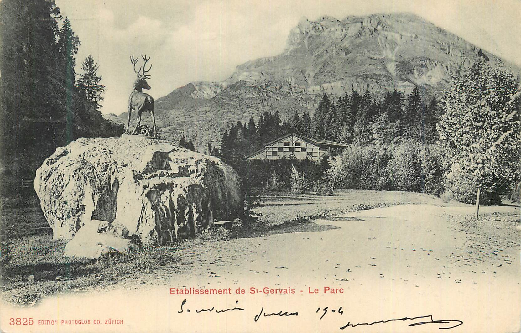 CPA Etablissement de St Gervais Le Parc