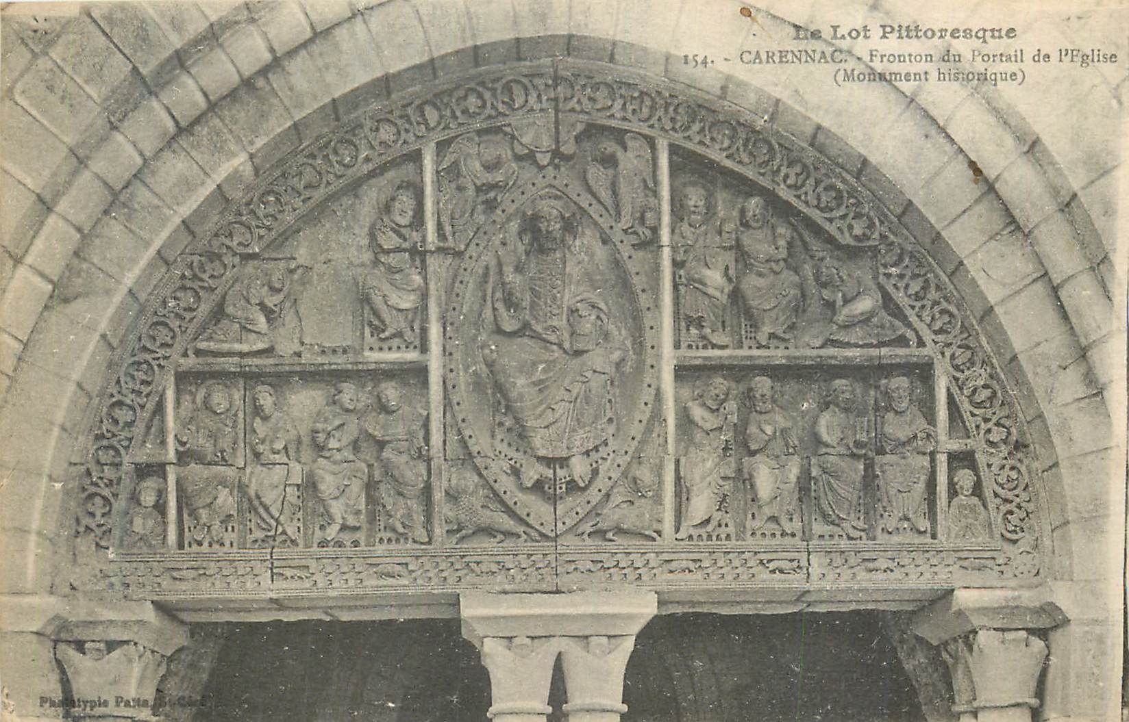 CPA Le Lot Pittoresque Carennac (Monument Historique)