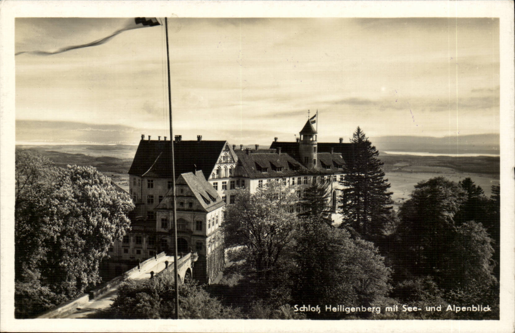 Bavaria-Bayern Schloss Heiligenberg - CPA