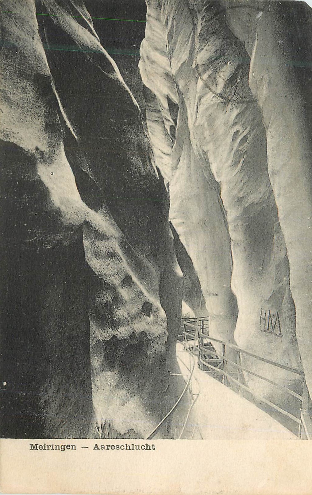 CPA Meiringen Aareschlucht