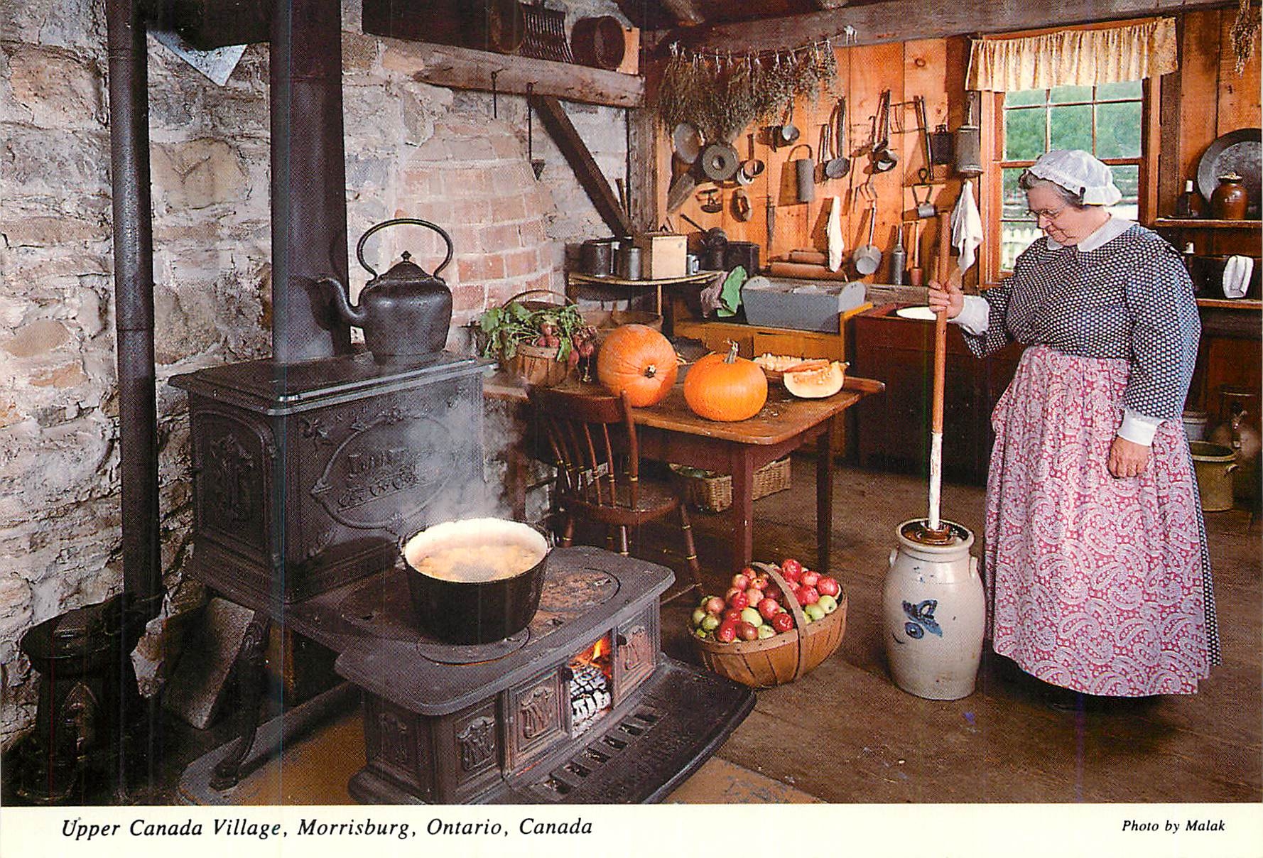 CPM Upper Canada Village Morrisburg Ontario Canada An Early Kitchen