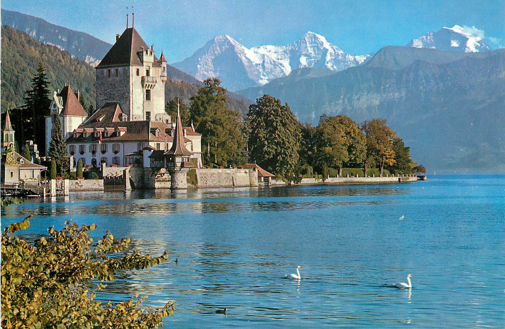 CPM Schlob Oberhofen Eiger Monch Jungfrau