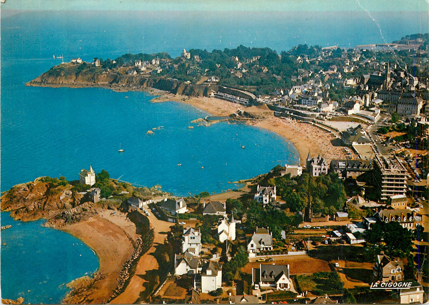 CPM En Survolant la Baie de St Brieuc St Quay Portrieux Binic Etables