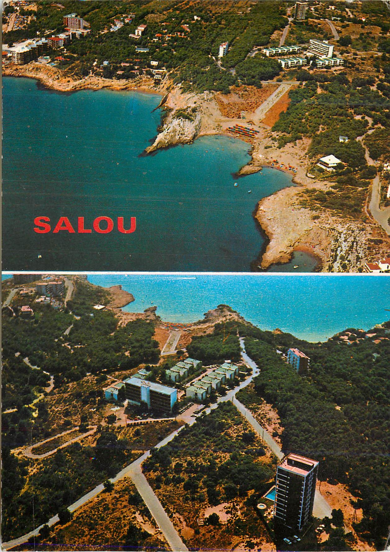 CPM Salou (Tarragona) Costa Dorada Vue Aerienne de Calaviana