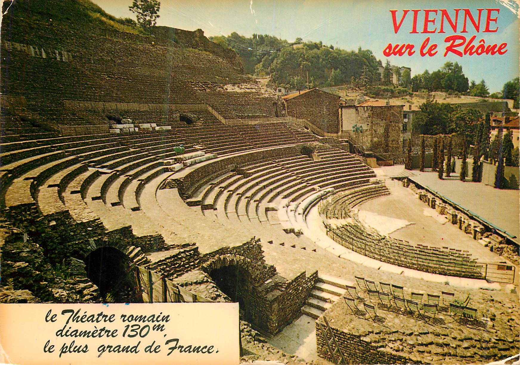 CPM Vienne sur le Rhone le Theatre Romain