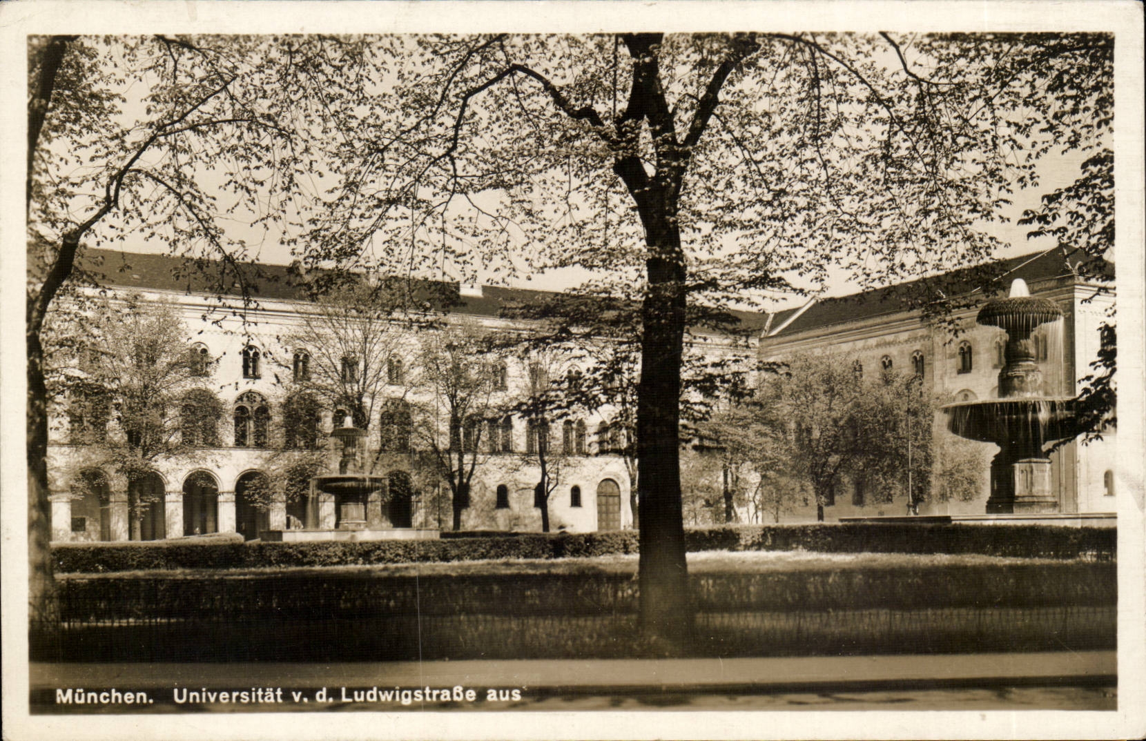 CPA Muenchen Universitat Ludwigstrasse aus