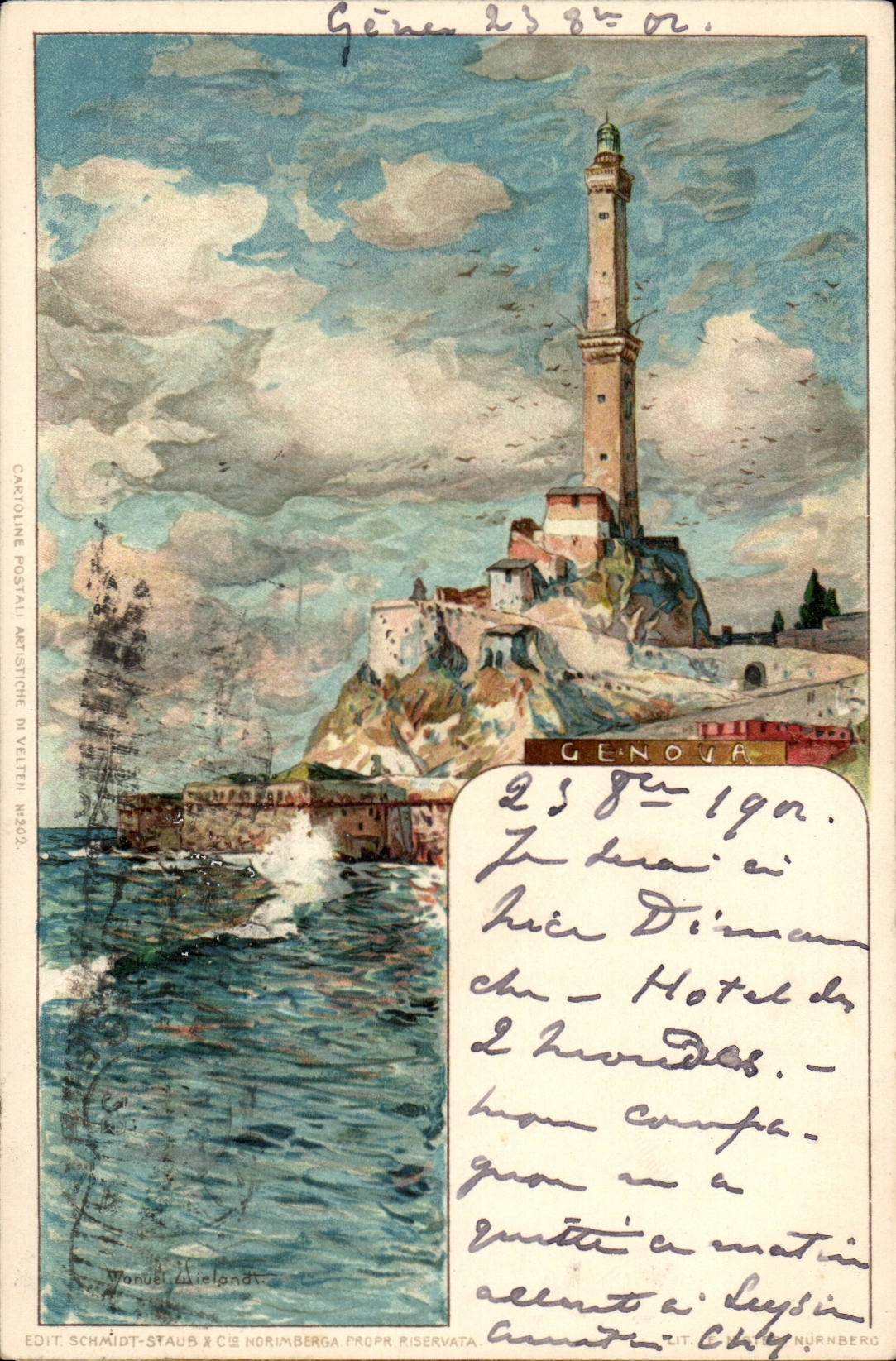 CPA Italy Italia Genova