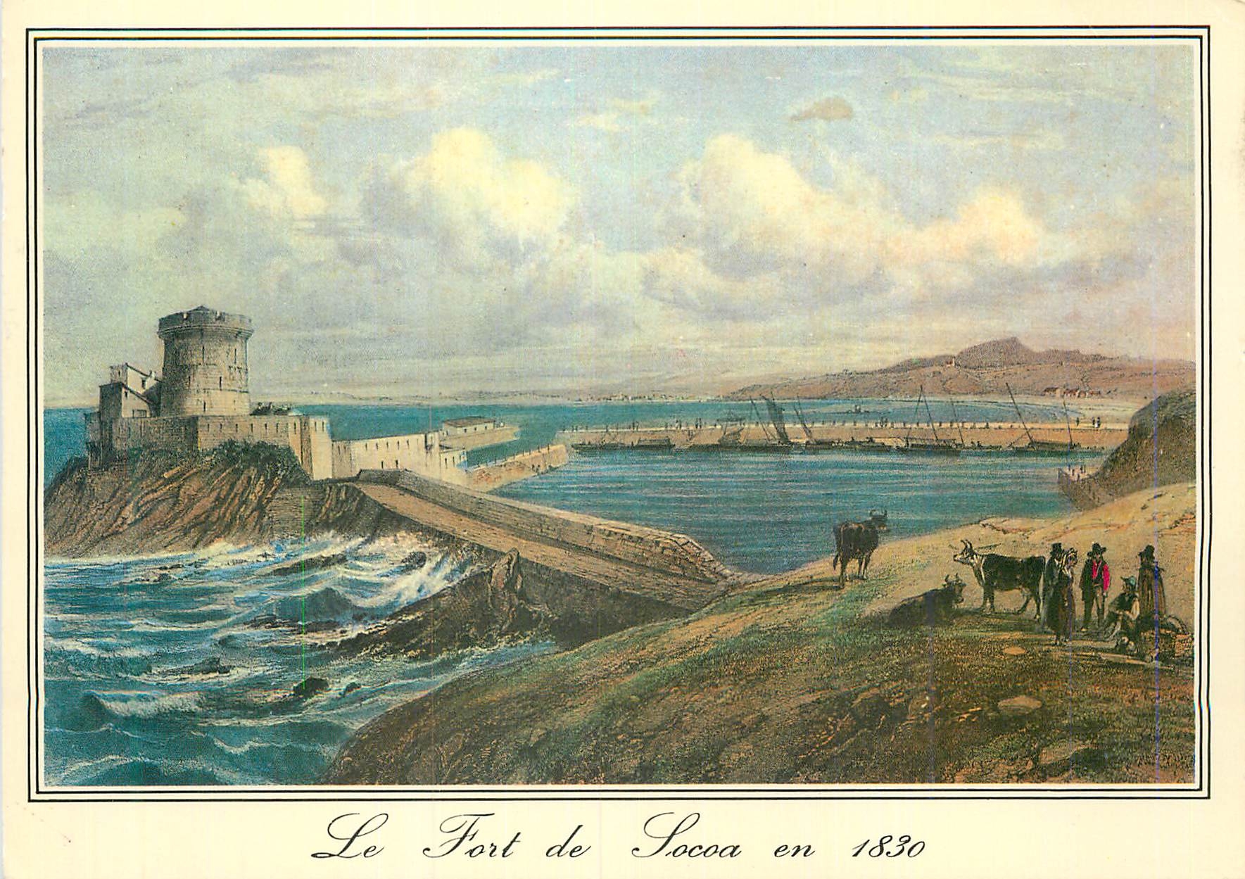 CPM Socoa St Jean de Luz Au fond la baie de St Jean de Luz 