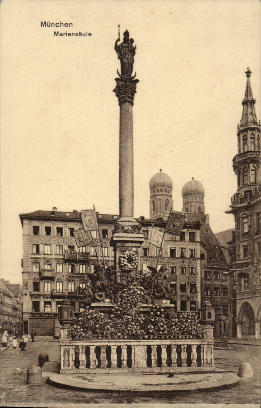 CPA Muenchen Mariensaule