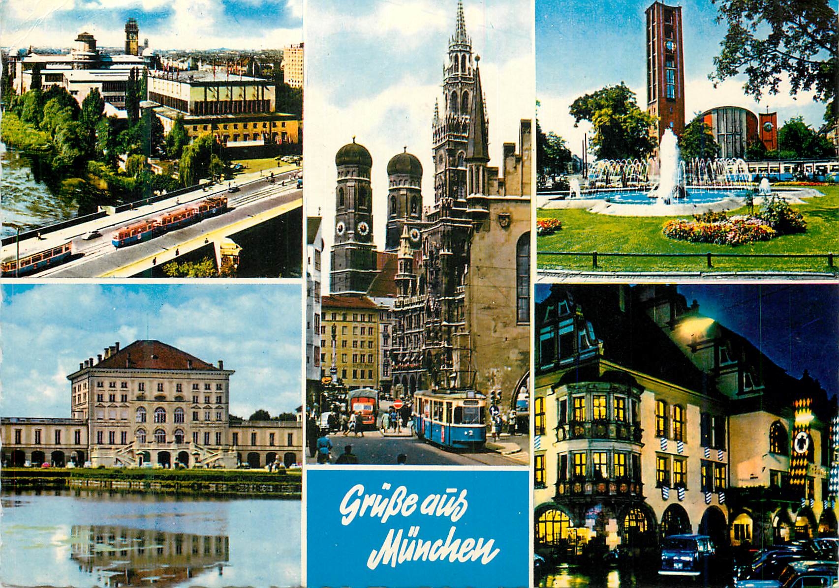 CPM Grube aus Munchen Deutsches Museum Korlsplatz (Stachus) Matthauskirche