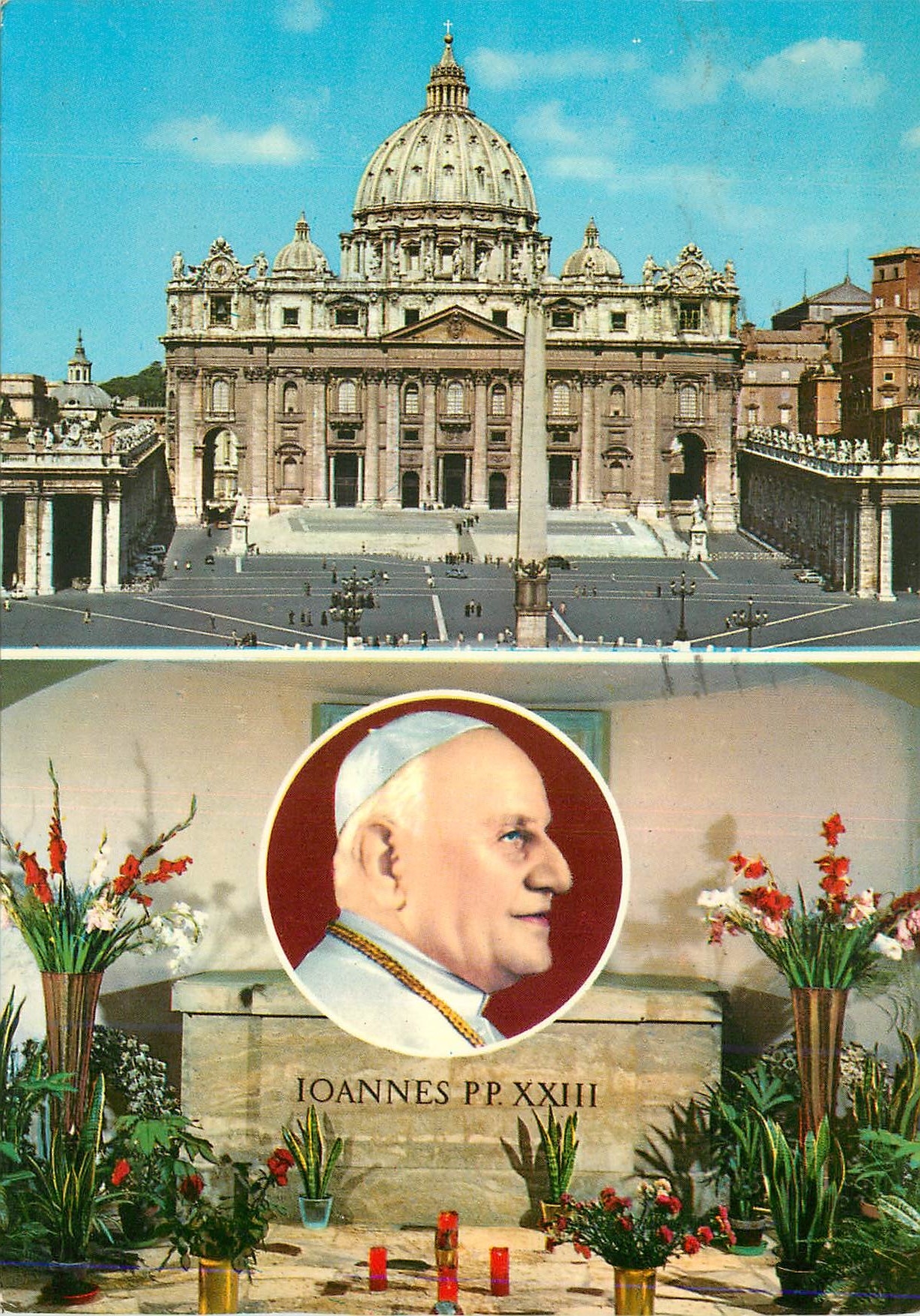 CPM Ioannes P P XXIII Roma Basilique de Saint Pierre