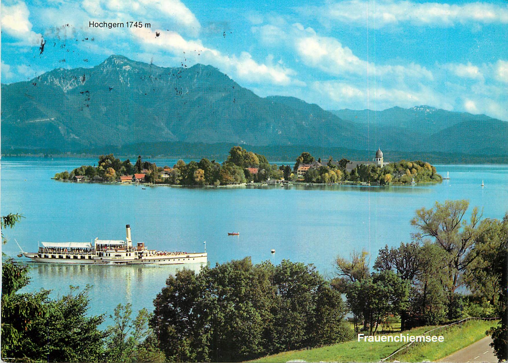 CPM Frauenchiemsee Fraueninsel im Chiemsee Kloster Frauenworth Tochter Konig Ludwigs des Deutschen