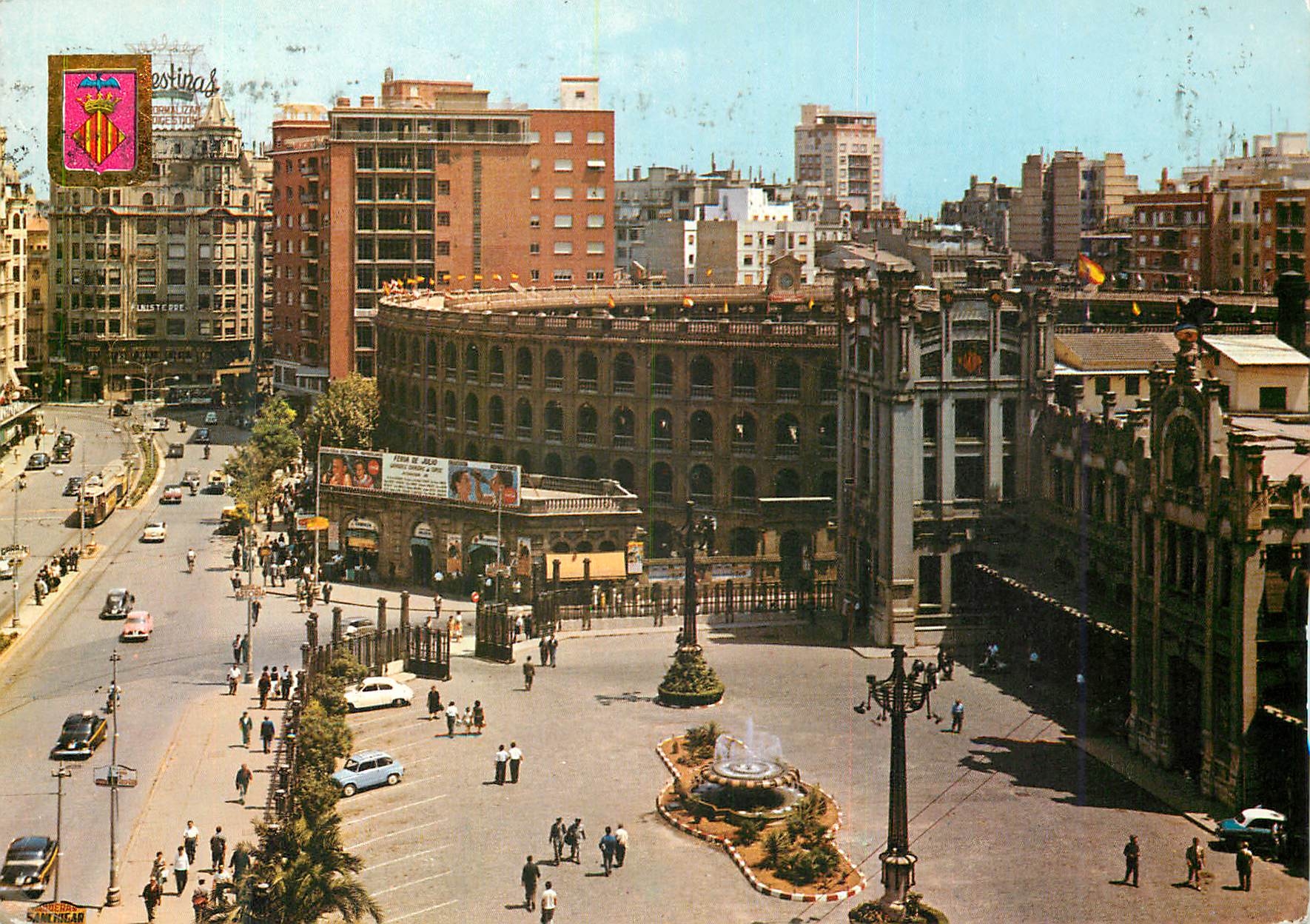 CPM Valencia Gare du Nord et Place des Taureaux