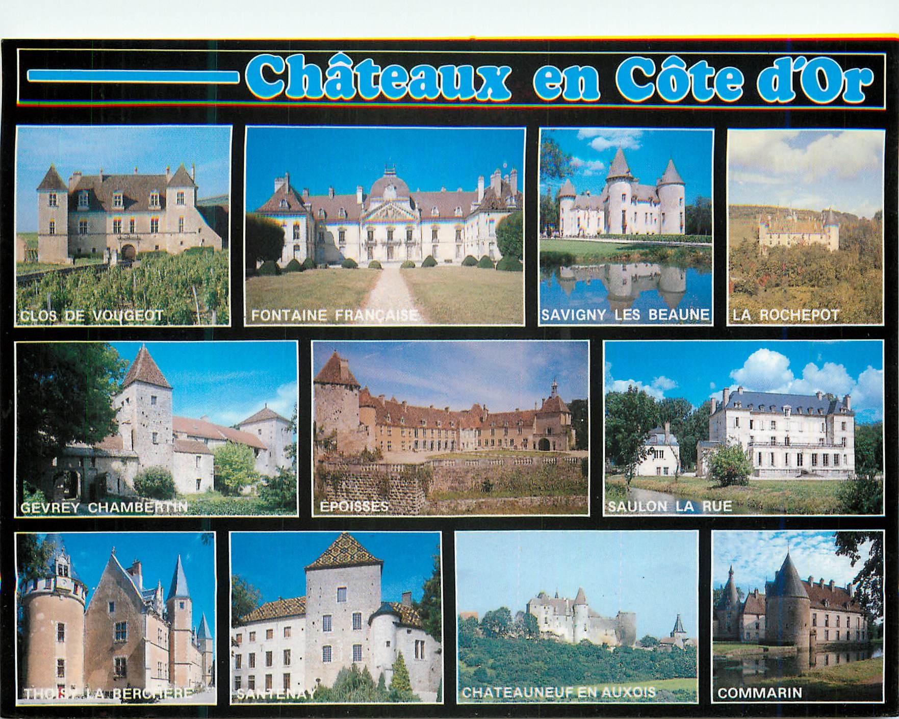 CPM Chateaux en Cote d'Or