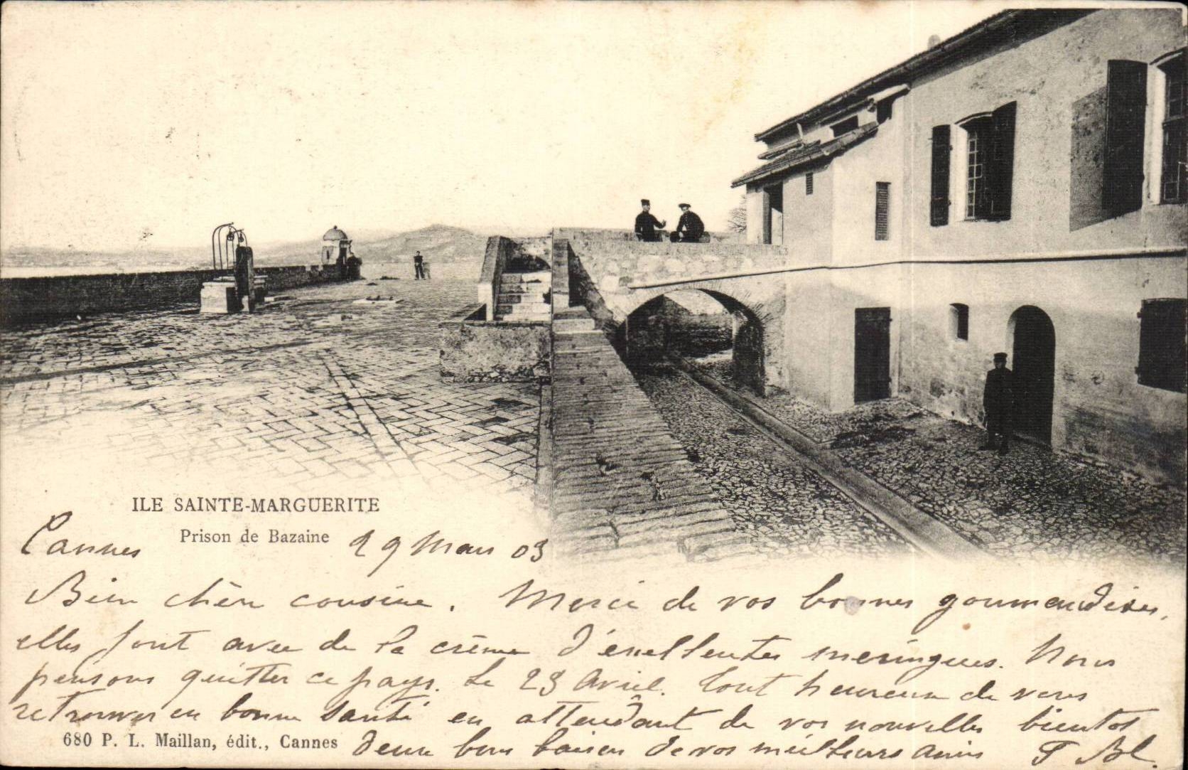 VAr - Island Stainte - Marguerite - Prison of Bazaine - CPA