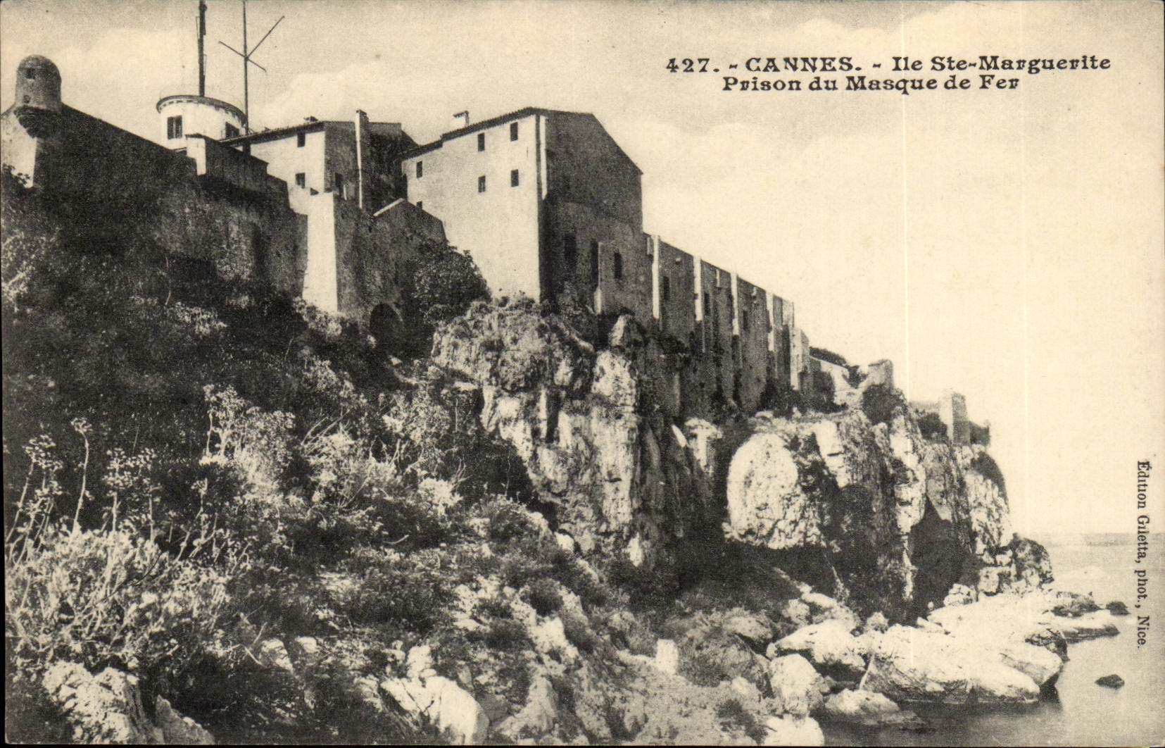 Cannes - Island co Marguerite - Prison of the Iron Mask - CPA