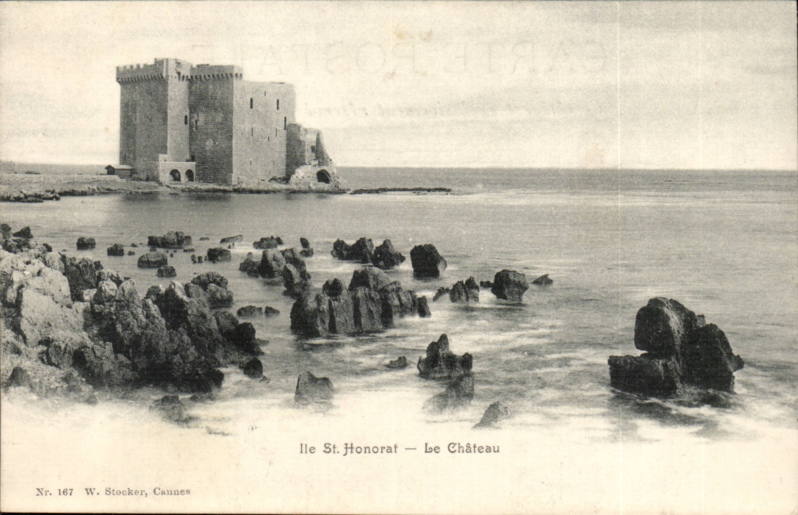 Cannes - - Island St Honorat - the Castle - CPA